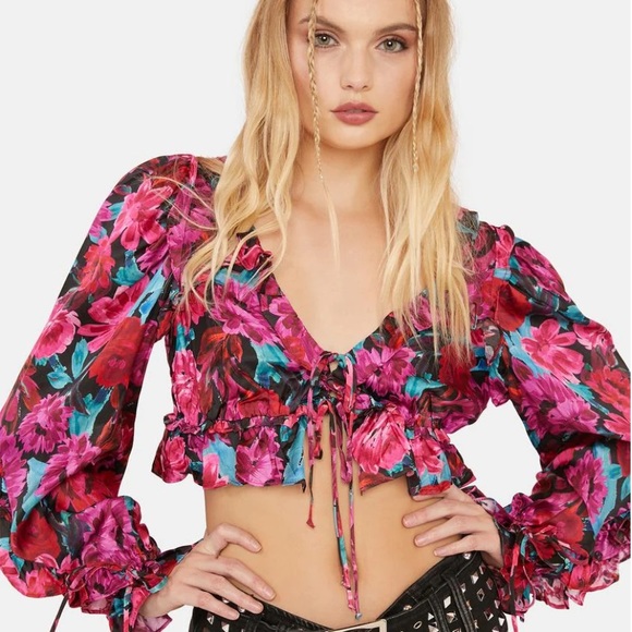 For Love and Lemons Scarlett Top - Picture 2 of 14